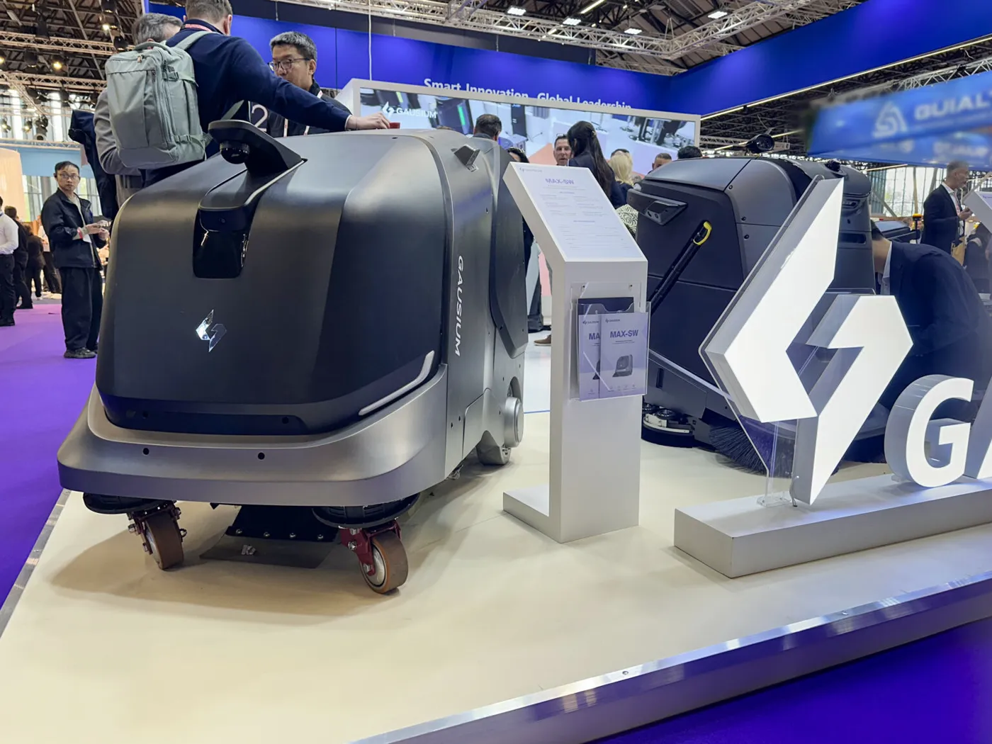 Gausium MAX-SW at Interclean Amsterdam 2026